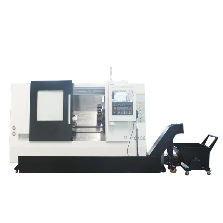 CNC dreiefressenter med bakstokk
